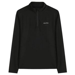 USA Childrens/Kids Pro Relaxed Fit Top / Black